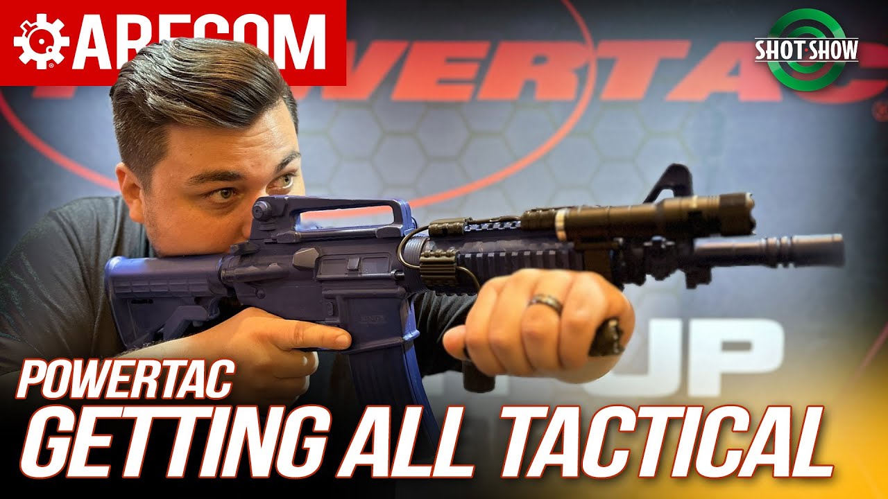 Powertac Flashights | Huntsman and the NEW WOFT EDC Light | SHOTShow 2023