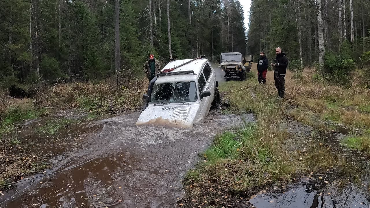 Как порвать ниву на офроуде?