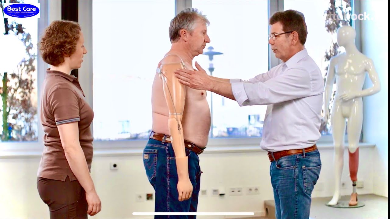 Body Powered Above Elbow Prosthesis &Therapy  plus Rehabilitation