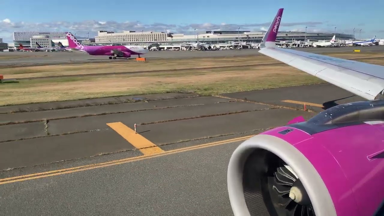 [3/11/2025] Peach Aviation - Airbus A321-251NX Takeoff at New Chitose Int’l Airport (Sapporo)