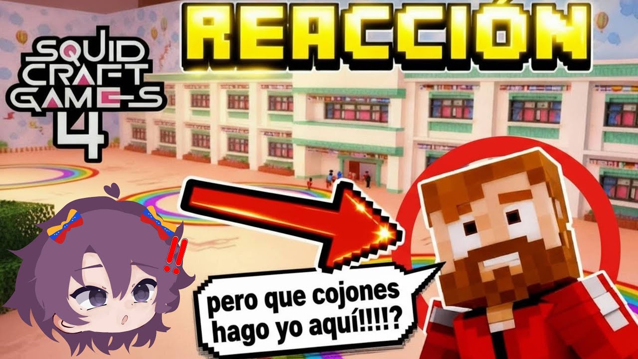 TRAILER DE LOS SQUIDCRAFT GAMES 4 - REACCIÓN