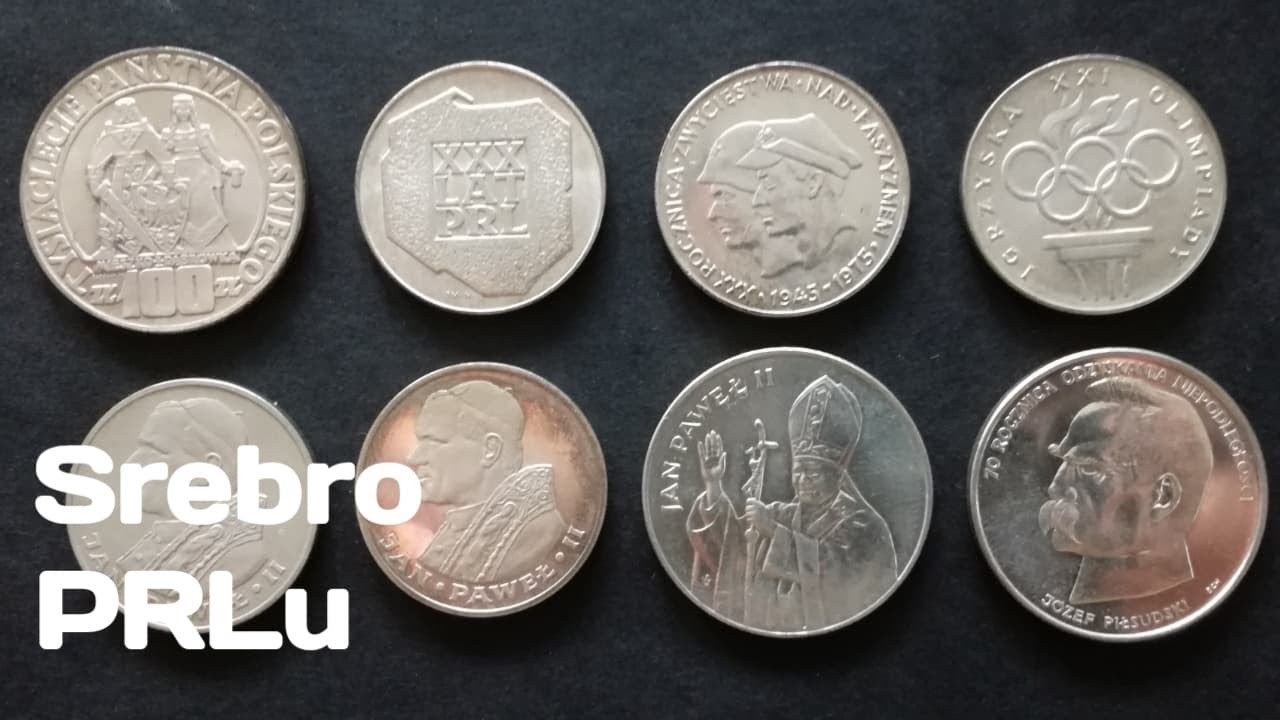 Srebrne monety PRLu ,cenny , irytujący numizmatyczny kolekcjoner monet.