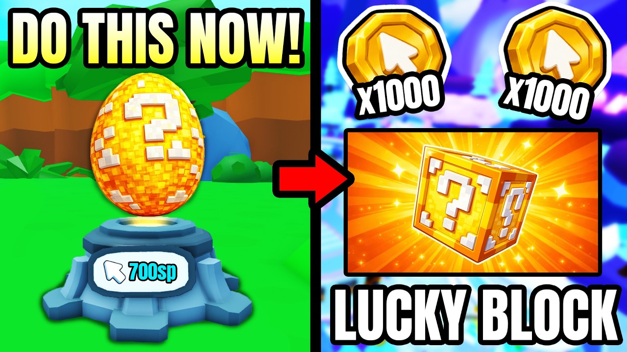 DO THIS NOW! Before LUCKY BLOCK UPDATE in Tap Simulator (Roblox)