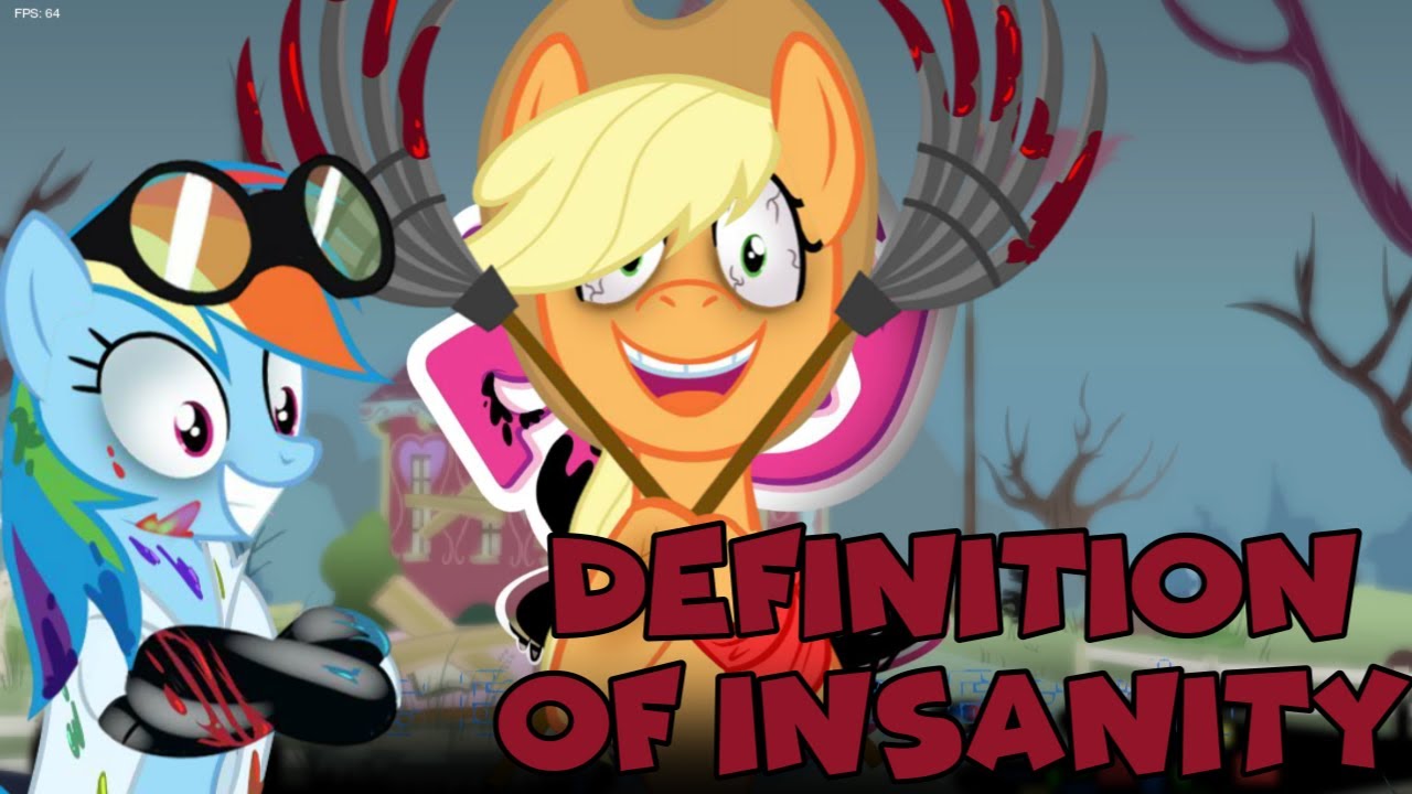 A.J. AND RAINBOW DASH ARE THE CRAZIEST!! | MLP DARKNESS IS MAGIC