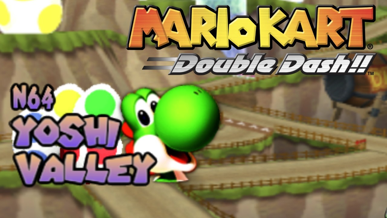 N64 Yoshi Valley | Mario Kart: Double Dash!! | Custom Track Showcase