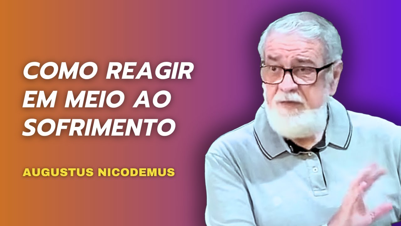 AGUARDANDO A RESPOSTA - AUGUSTUS NICODEMUS #augustusnicodemus