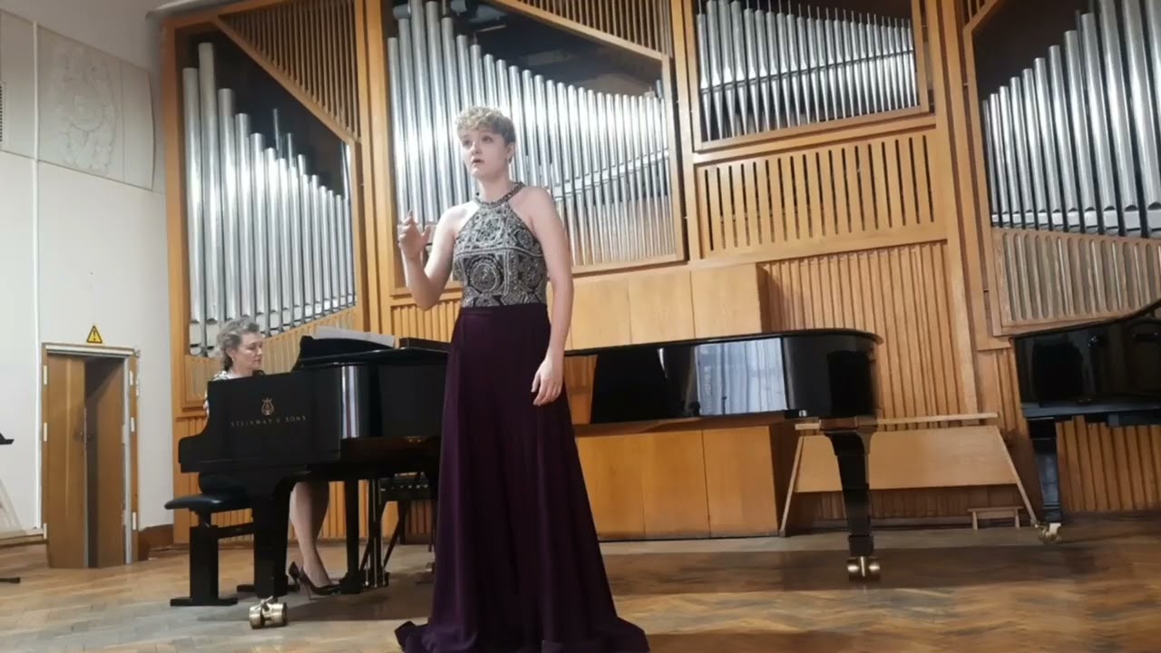 Госэкзамен в АМУ  H.Wolf, Die Nacht Evdokia Onuchina 19 y.o