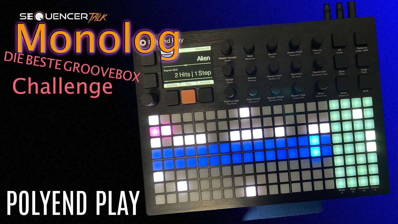 Polyend Play - die beste Groovebox - Shootout I - Superschnell Beats bauen #Sequenzer #Groovebox