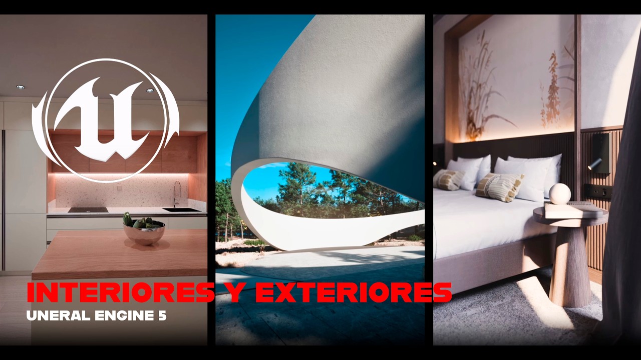 Arquitectura e Interiorismo Realista con Unreal Engine 5
