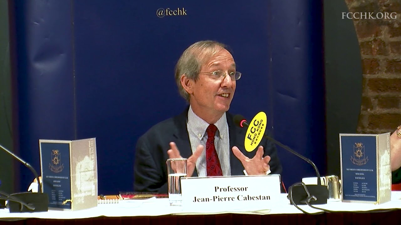 Professor Jean-Pierre Cabestan – China Tomorrow: Democracy or Dictatorship?