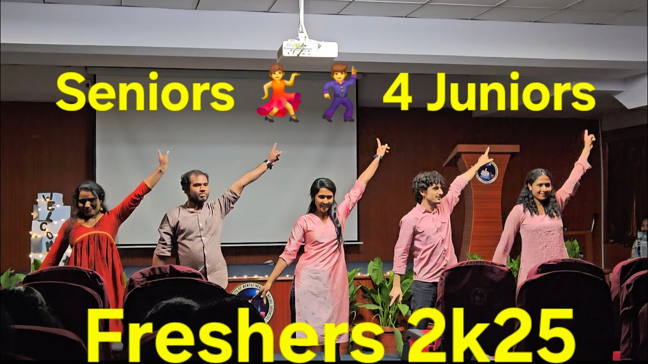 Seniors Performing at Freshers 💃🕺 || NIMHANS | Freshers 2k25 