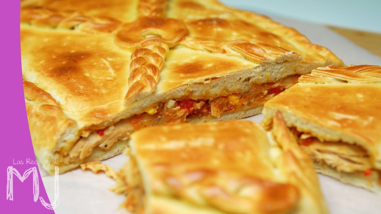 Empanada gallega de atún con masa casera