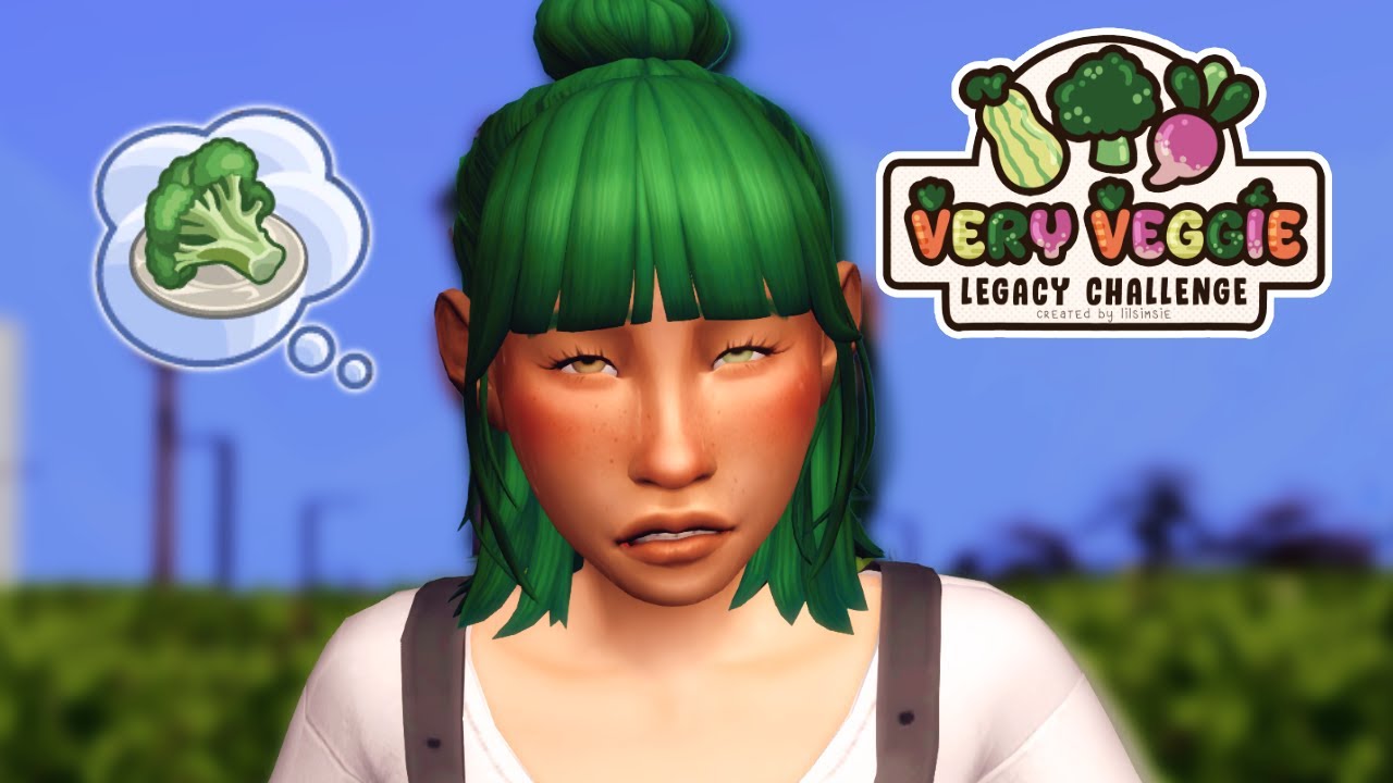 🥦 Zaczynamy wyzwanie Lilsimsie! | Warzywne Pokolenia: Brokuł (Odc. 1)