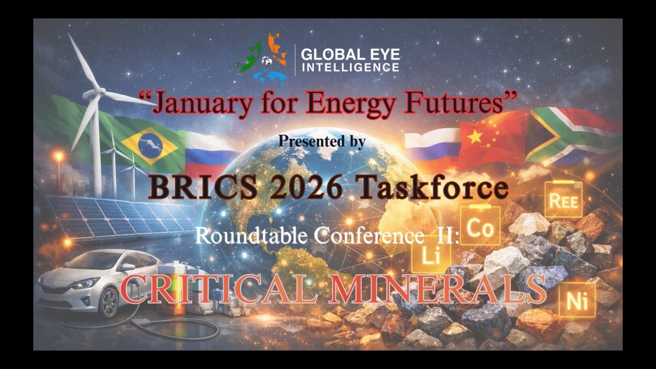 Critical Minerals | January for Energy Futures | Global Eye Intelligence