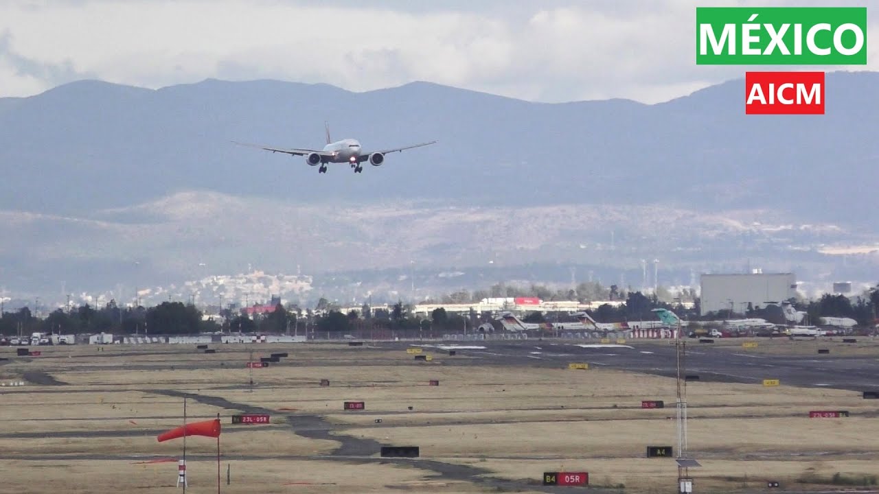 Aeromexico vs Emirates 🛬 Grandotes aterrizando en AICM