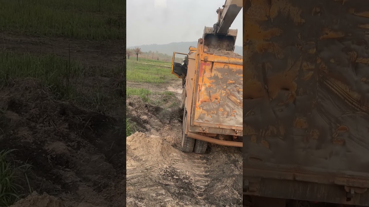This how we mine sand for building houses in West Africa 