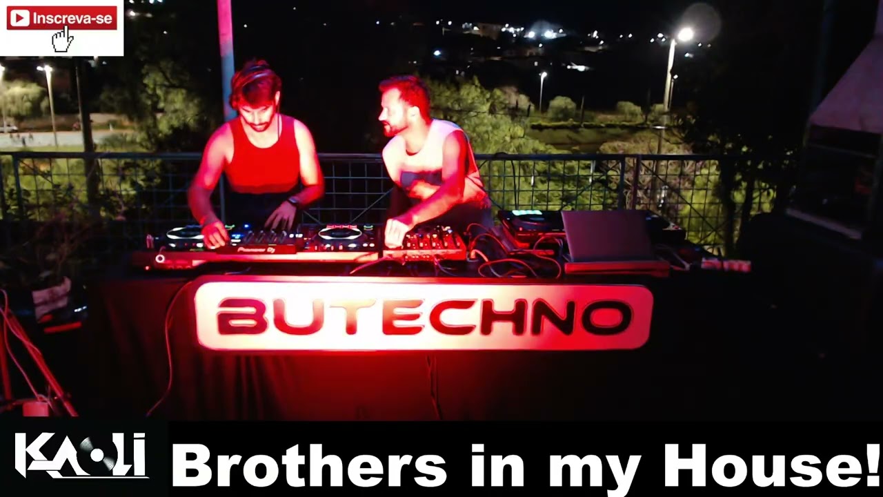 Dj Embber  com o melhor do Tech House! BUTECHNO / Brothers in my house!
