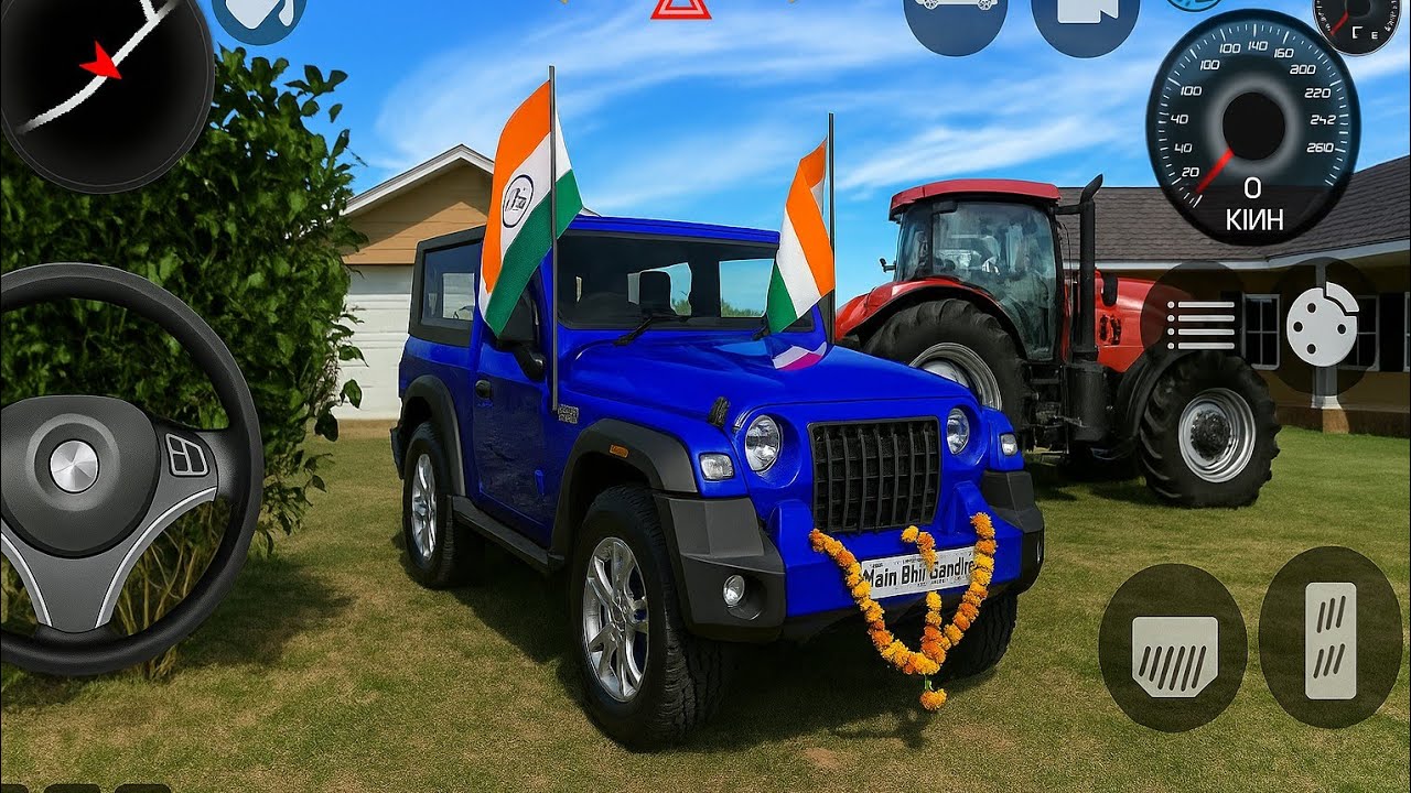 Modified Mahindra Thar Tending Video Car Gameplay Game India 🔥Car