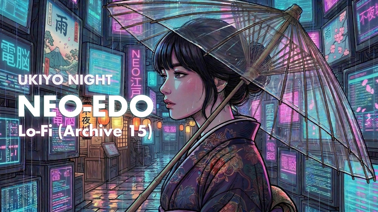 RAINY JAZZ LOFI MIX ☔︎ 雨と旋律 (Archive 15) | for chill, study