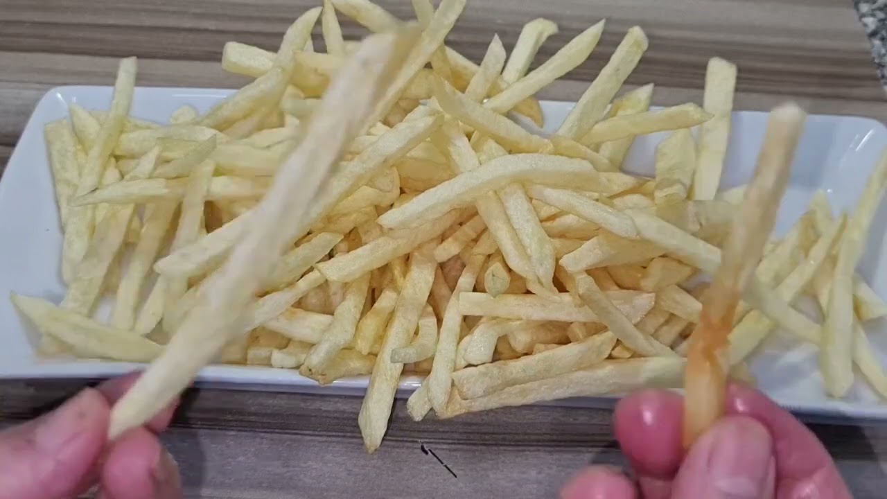 بطاطس أشهر المحلات⁉️ وتحدى اللون والطعم والقرمشة وسر لأول مرة حصرى حليت مشاكل البطاطس