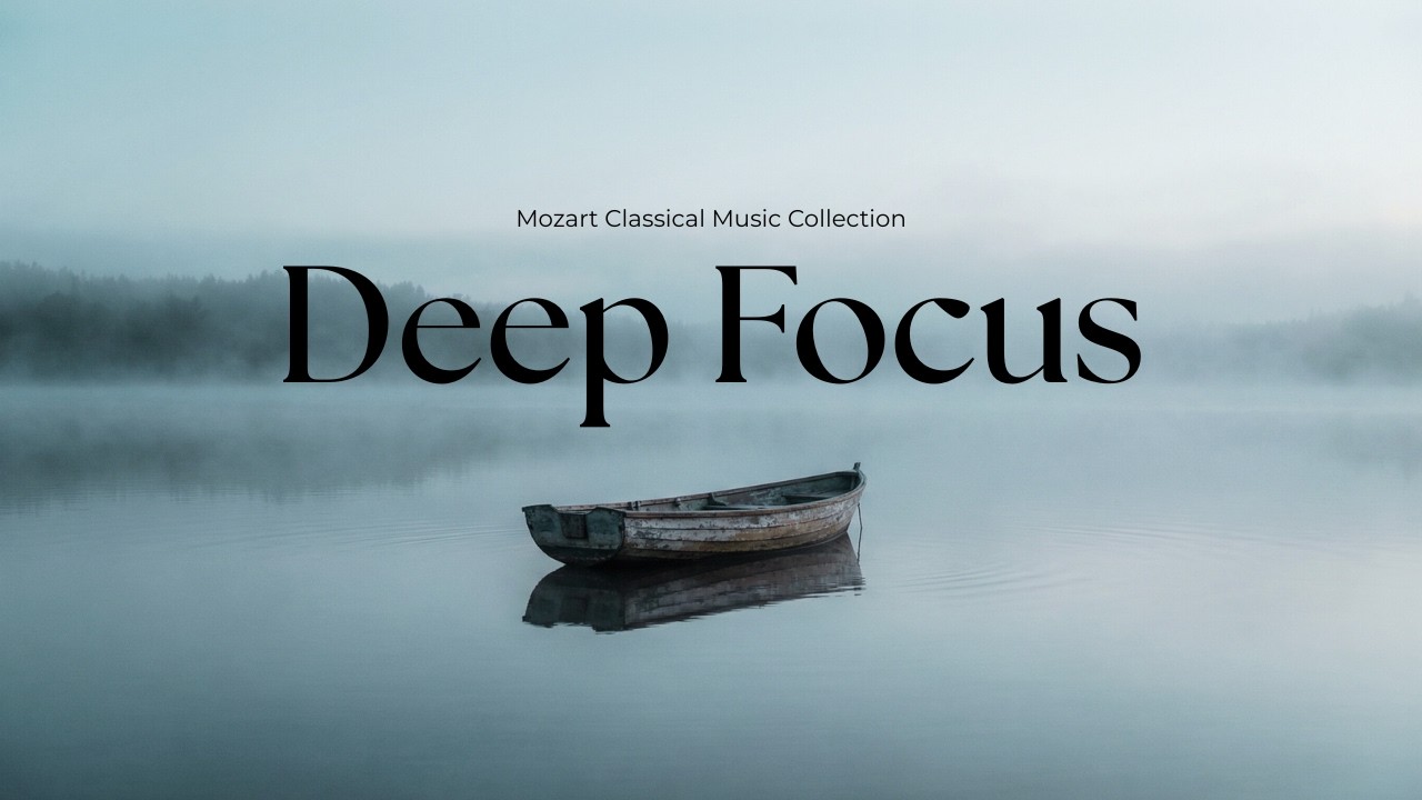 Mozart-Inspired Deep Focus Classical Study Music 🎼