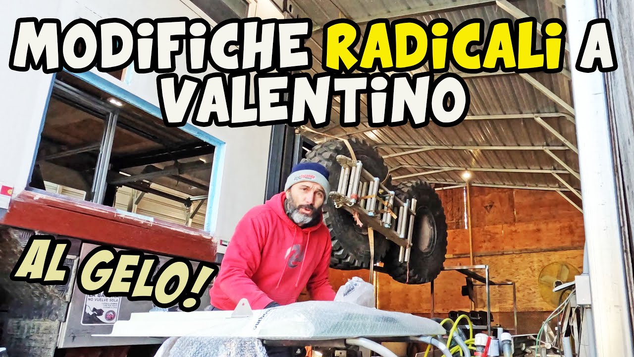 MODIFICHE RADICALI ✌️ Camper FAI DA TE al GELO 🥶 Giro del mondo 4x4