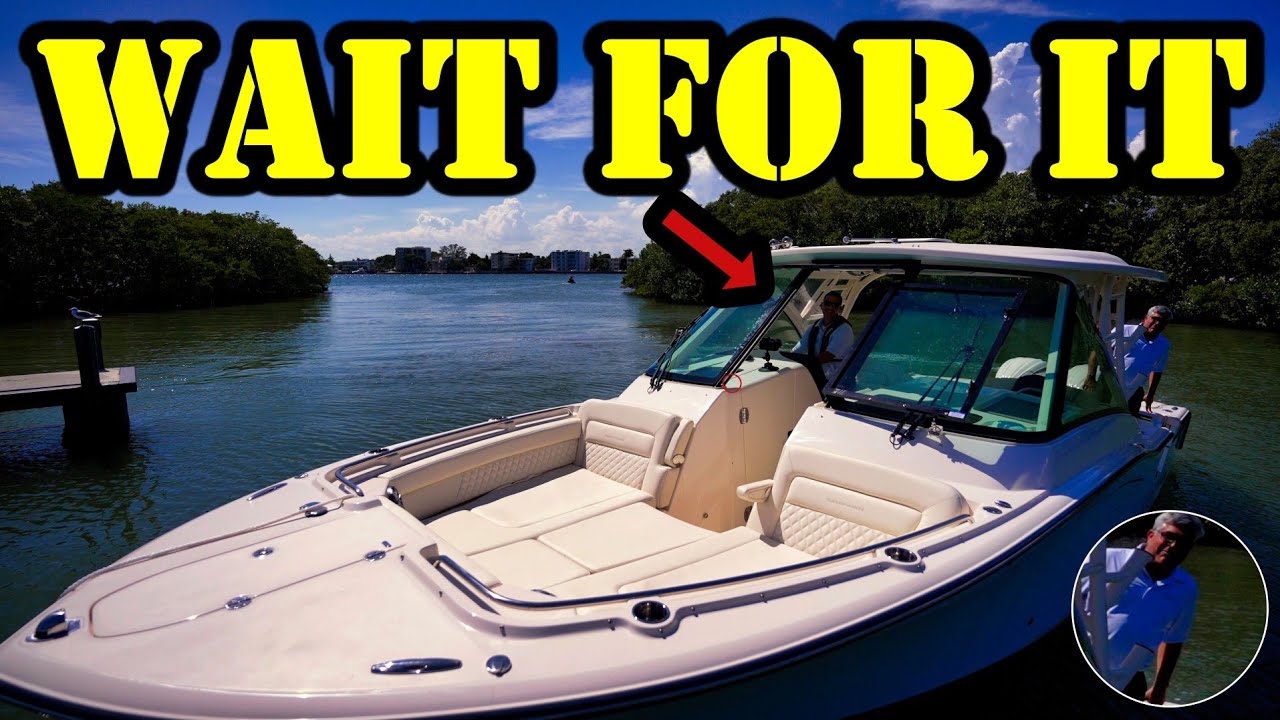 Grady White 325 Freedom Sea Trial ! Boat Ramp and Haulover Inlet (Chit Show)
