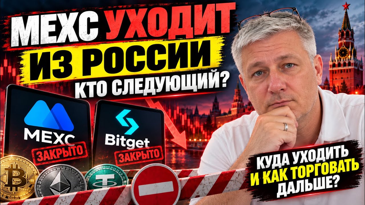 MEXC и Bitget уходят из России. Кто следующий?