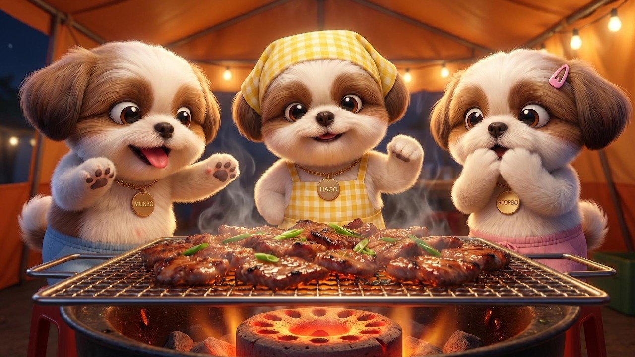 이 냄새 맡으면 끝입니다🔥 석쇠불고기&times;냄비우동 포차 먹방&hellip;🍖🍜