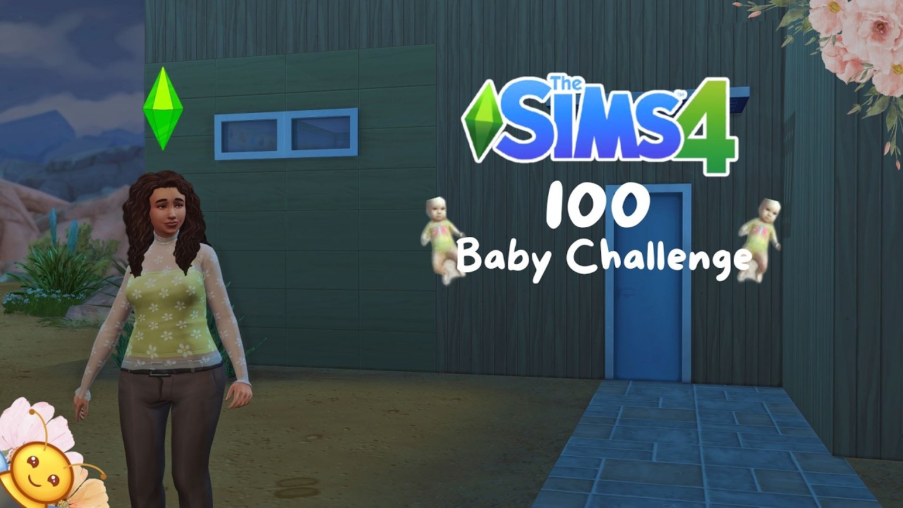 A Stranger in My Home… and Two Babies?! 👀🍼 | The Sims 4 100 Baby Challenge #1