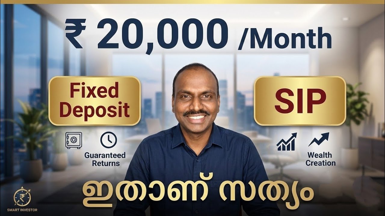 ₹20,000 SIP vs ₹20,000 Fixed Deposit | Return Comparison After 10, 15 & 20 Years | Mutual fund SIP