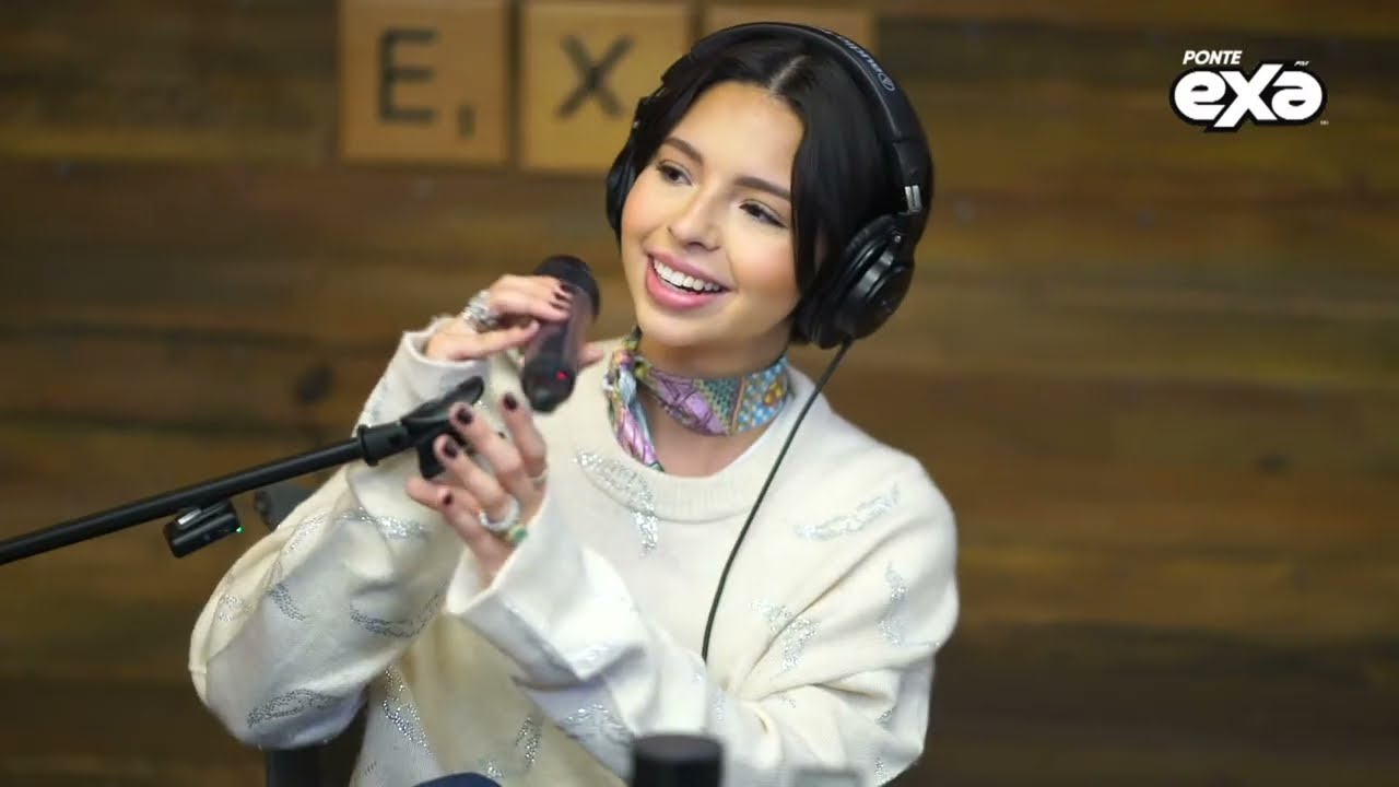 ¡Ángela Aguilar ya está en una entrevista exclusiva con #JessieEnExa! 🎶✨🙌