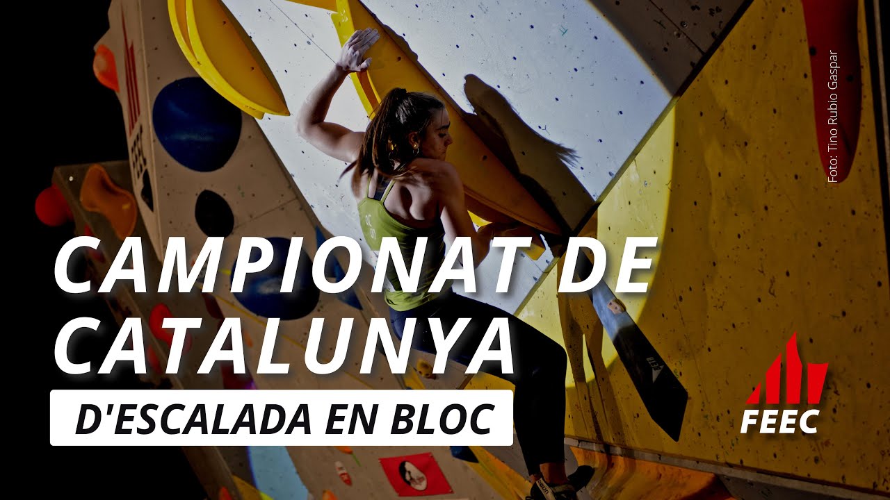 Campionat de Catalunya d'Escalada en Bloc 2022 | Blocat Centelles