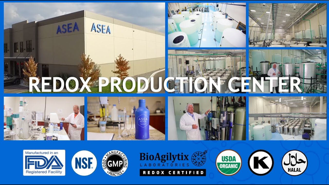 ASEA Redox Production Facility Tour
