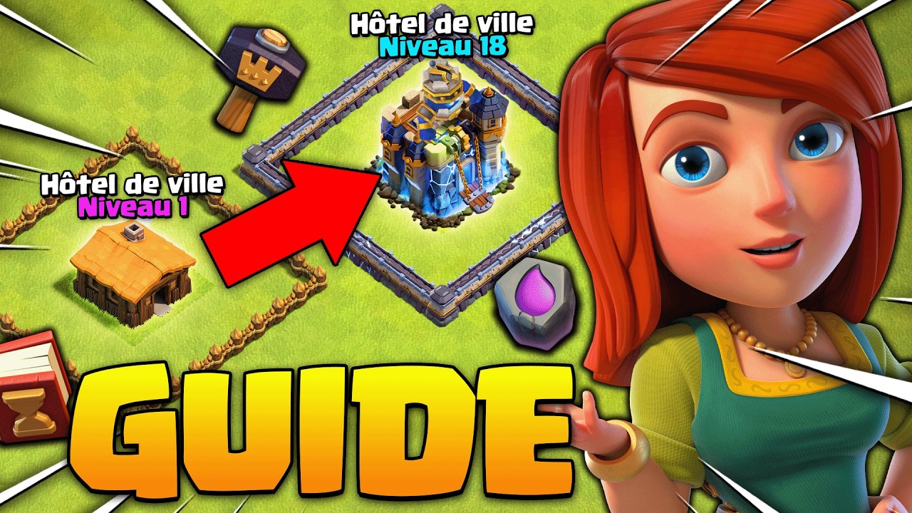 Le Guide COMPLET des Améliorations HDV 1 à 18 ! Comment Commencer en 2025 ? (Clash of Clans)
