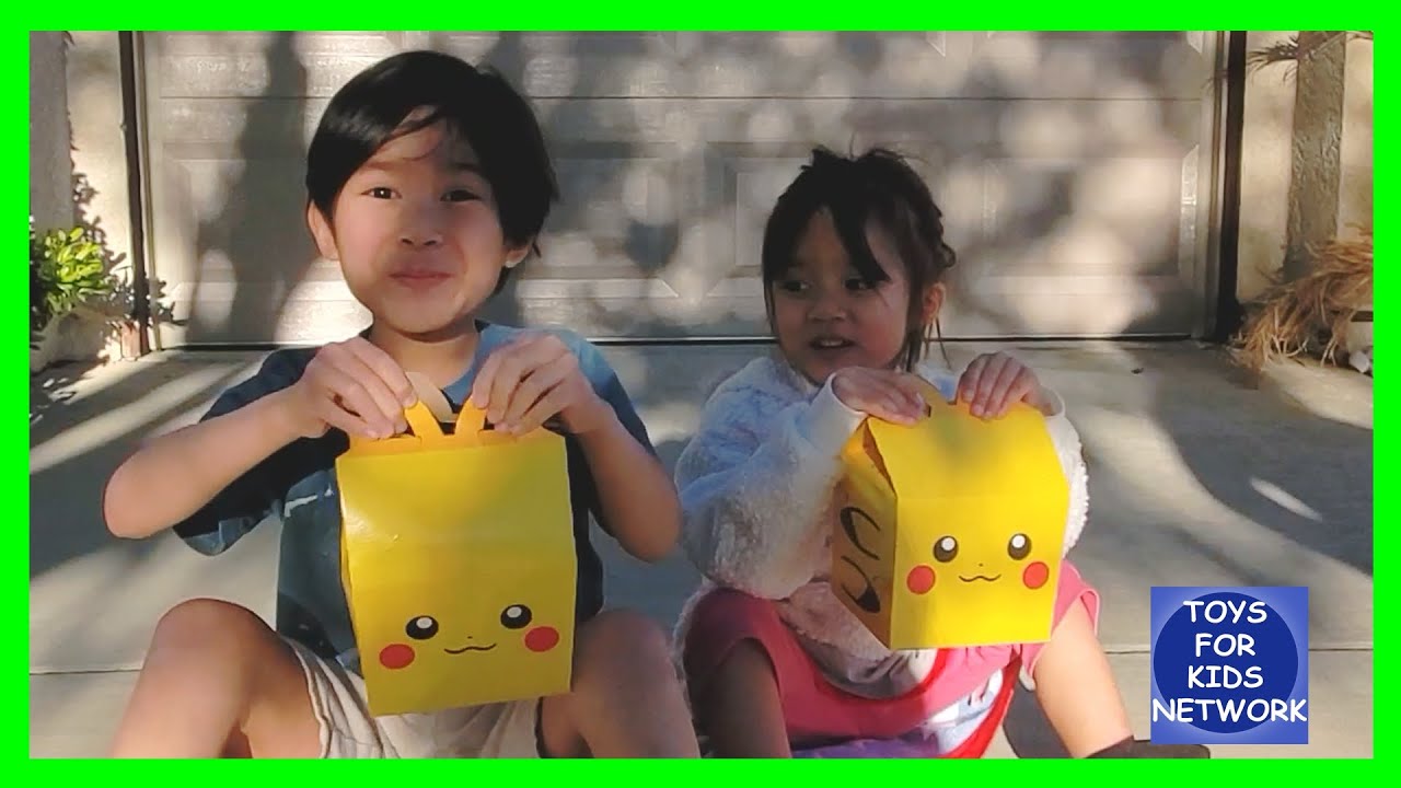 McDonalds Pok&eacute;mon 25th Anniversary Booster Packs for Kids