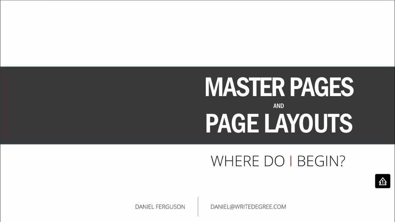 Master Pages and Page Layouts: Where Do I Start?