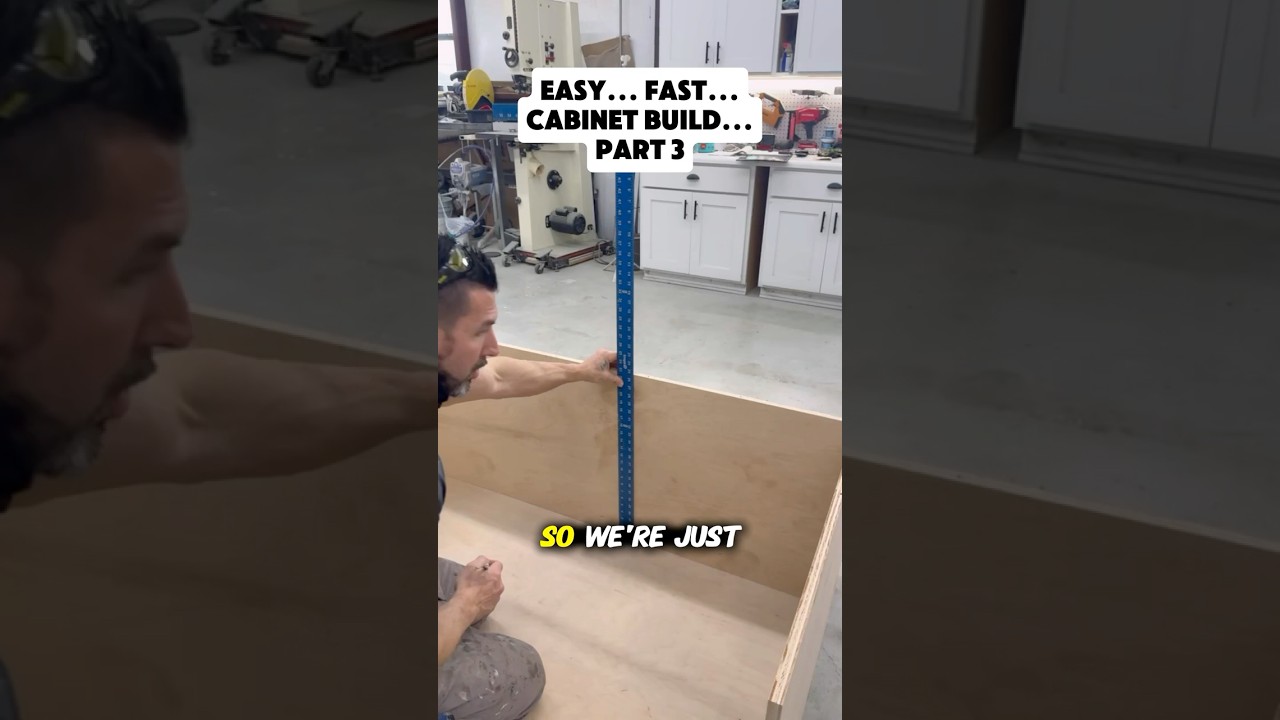 Как быстро и легко сделать шкафы #fyp #diy #howto #woodworking #carpentry #woodwork