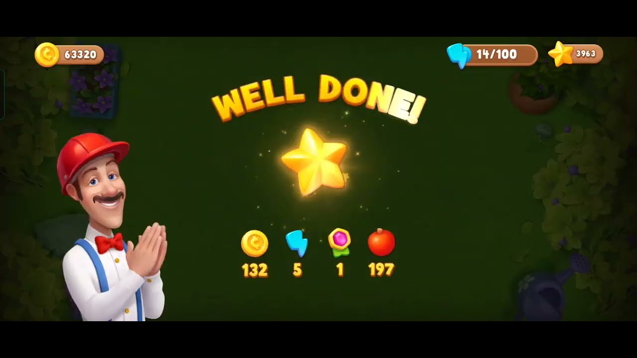 Successful Attempt - Stage 10118 - Gardenascapes
