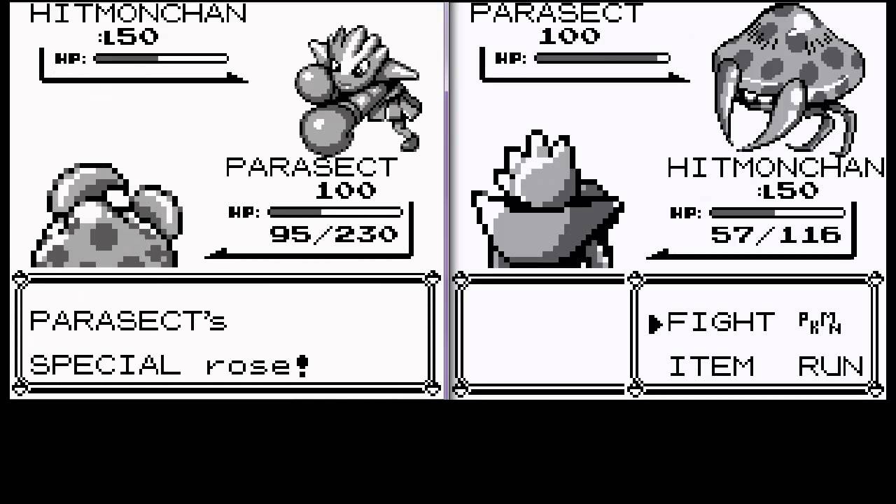 Pokemon R/B/Y - Counter glitches; Desyncing a Link Battle!