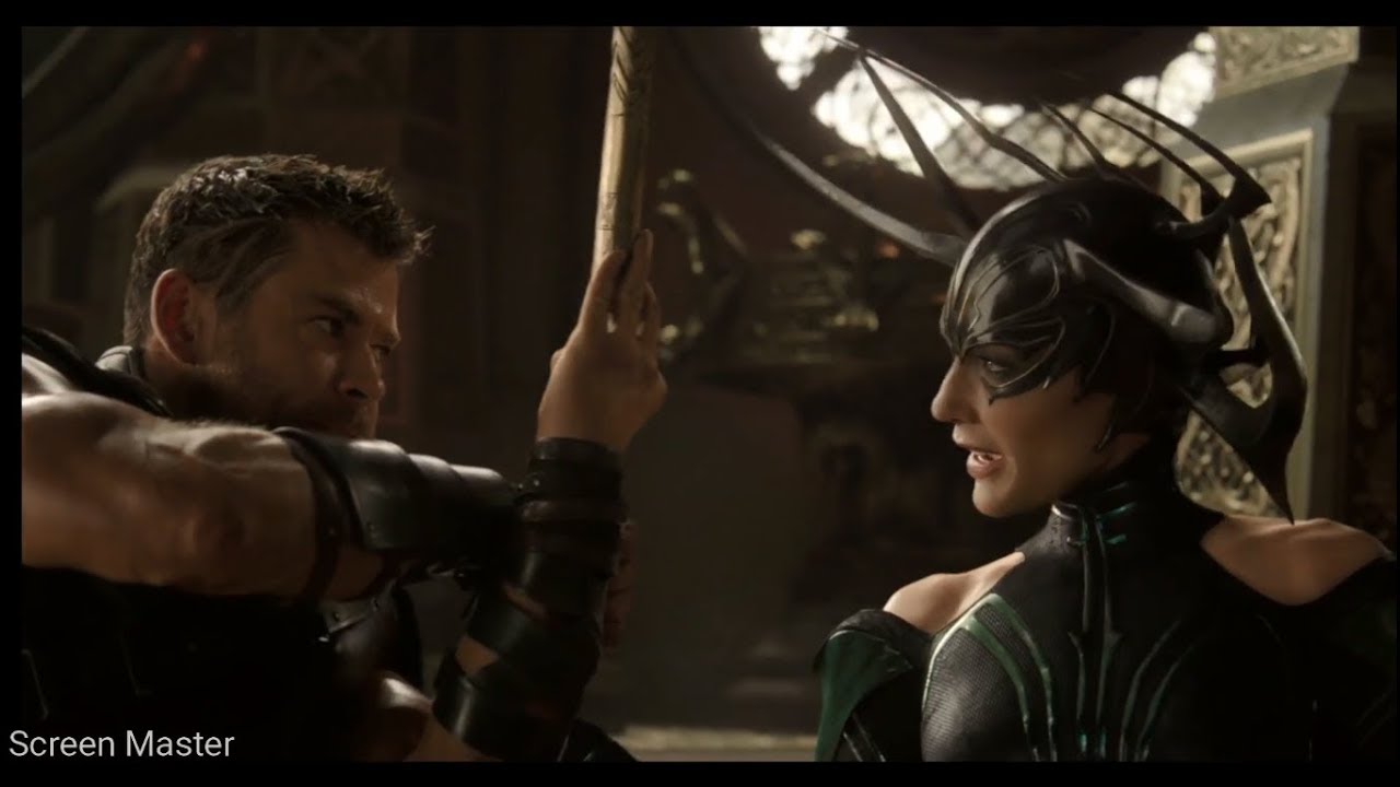Thor vs Hela // Throne Room Fight | Thor: Ragnarok [IMAX HD]