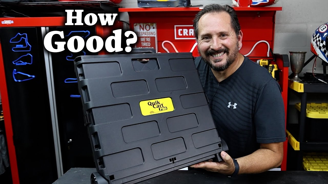 Reviewed:  dbest products Quik Cart Pro Wheeled Rolling Crate Teacher Utility with seat