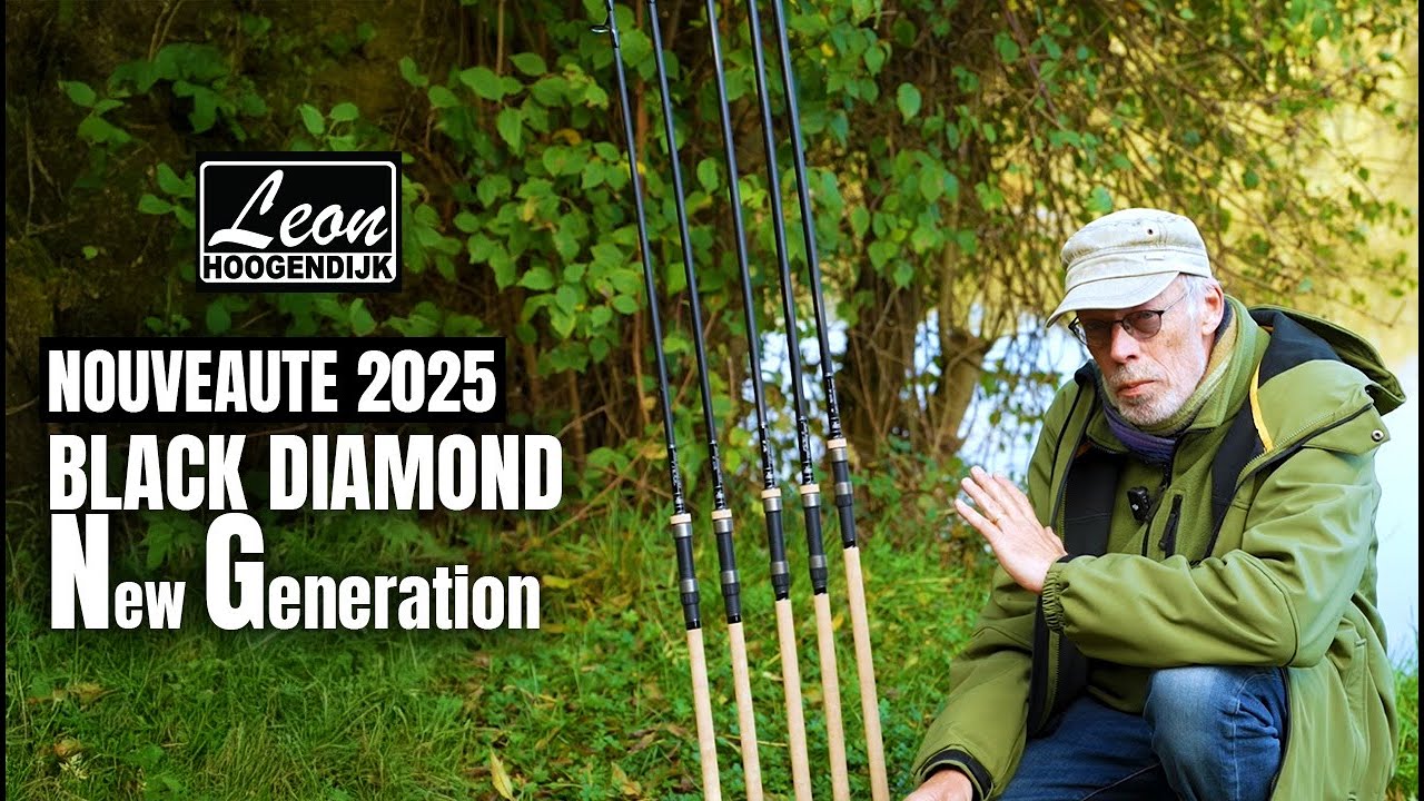 Nouveauté 2025 Leon Hoogendijk ! Découvrez les cannes Black Diamond NEW GENERATION