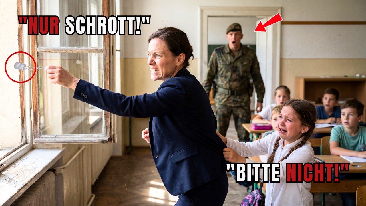 Lehrerin wirft Kette von Soldaten-Vater aus dem Fenster! Dann öffnet sich die Tür...