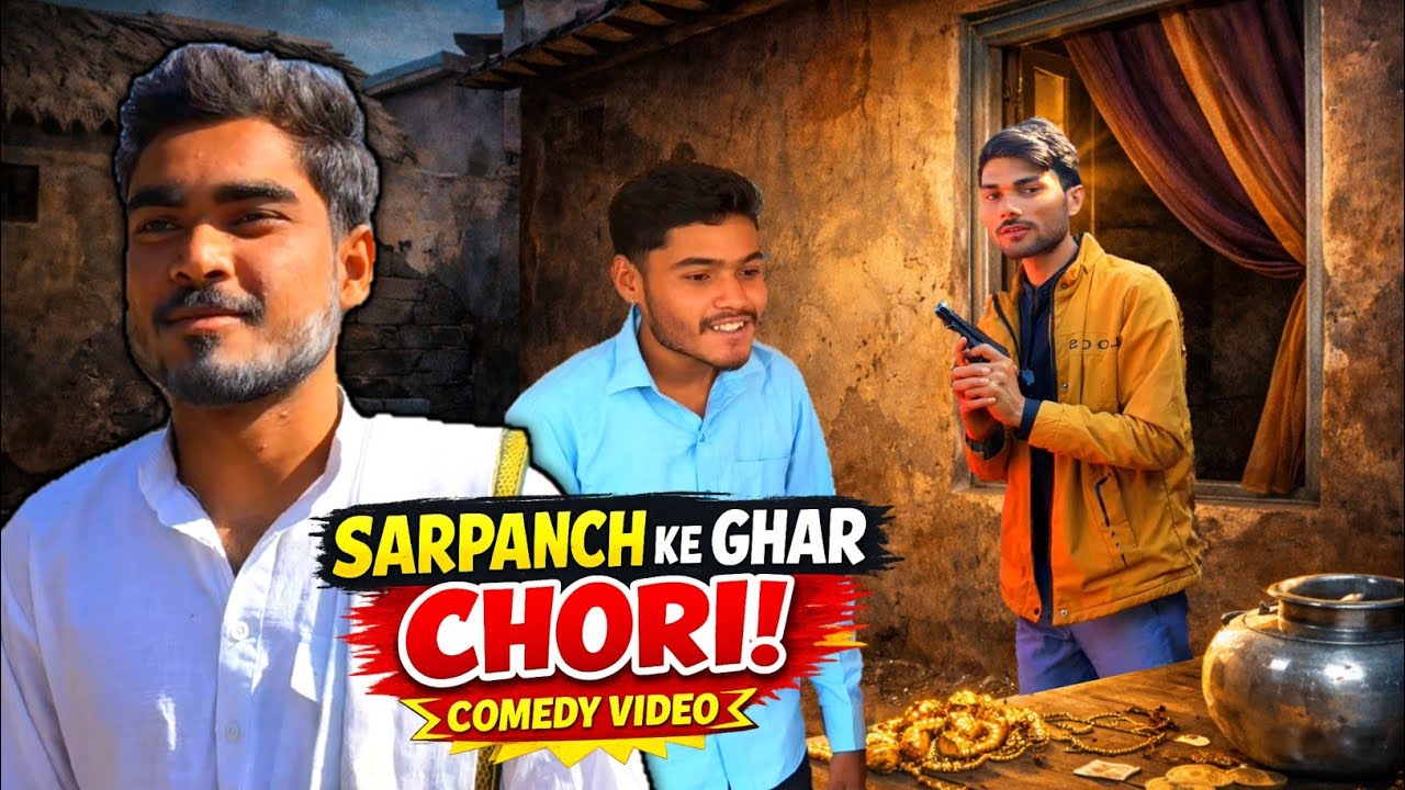सरपंच के घर चोरी | Sarpanch Ke Ghar Chori | #funny #comedy @BrothersFun-Too 