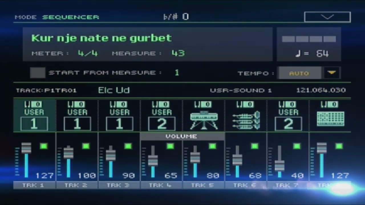 Kur nje nate ne Gurbet/Instrumental/Mentor Kurtishi/Ibrahim Erkal/Yalnizim/معزوفه حزينه استكنان