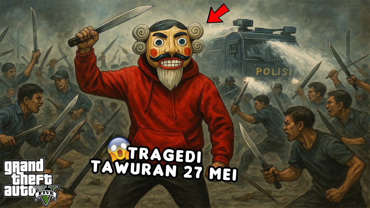 TRAGEDI TAWURAN 27 BULAN MEI - GTA 5 ROLEPLAY