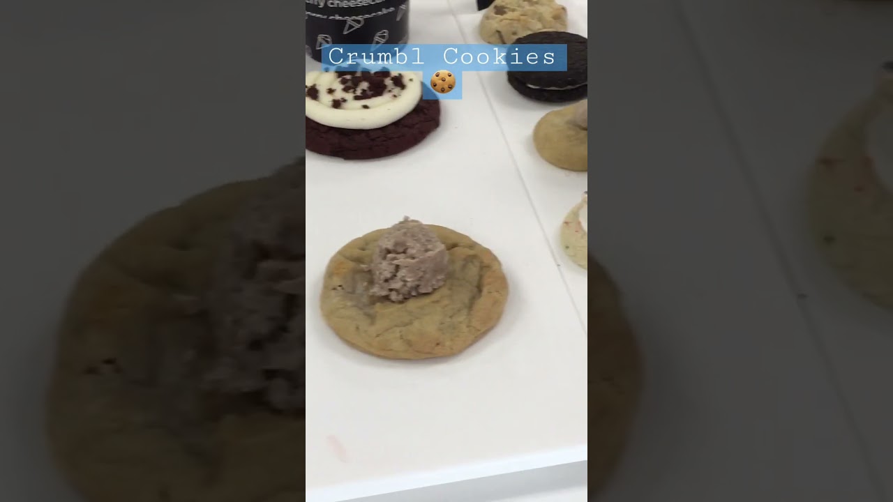 Crumblllllll cookies try them link in the comments🍪💨#viral #like #subscribe #crumblcookies