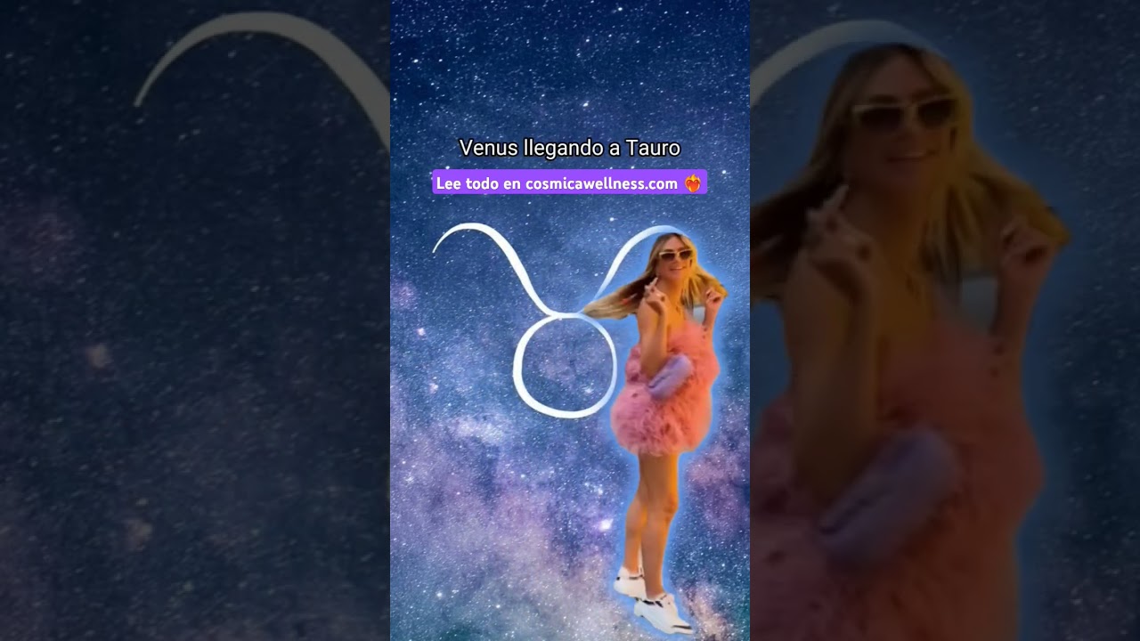Venus en Tauro del 5/06 al 4/07 ✨ lee todito en mi blog #cosmicawellness #astrolog&iacute;a #venusentauro