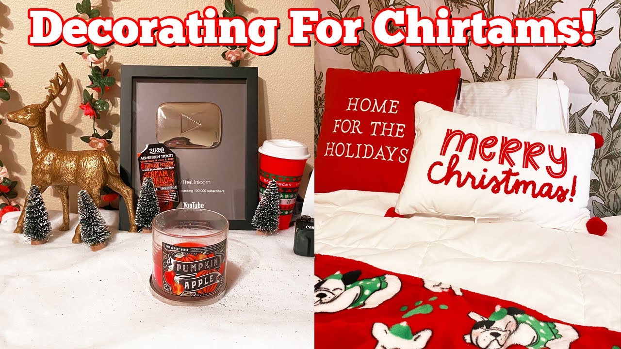 Decorating My College Apartment For Christmas!